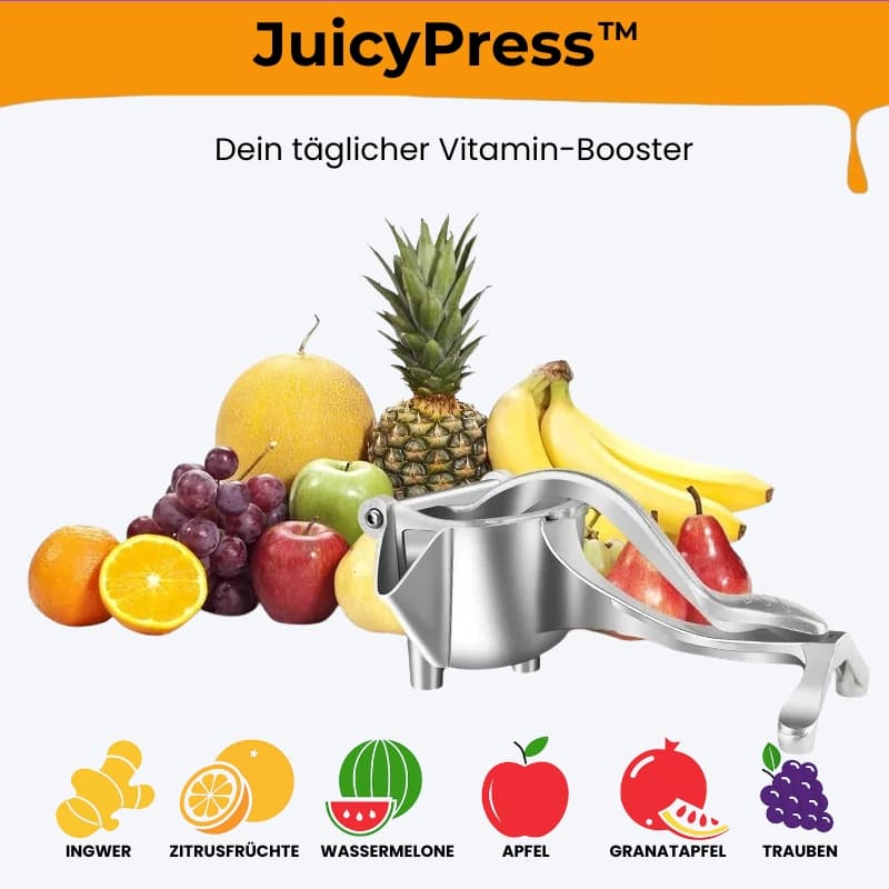 JuicyPress™ - Deine praktische Saftpresse