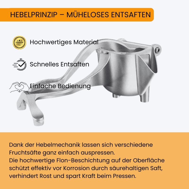 JuicyPress™ - Deine praktische Saftpresse
