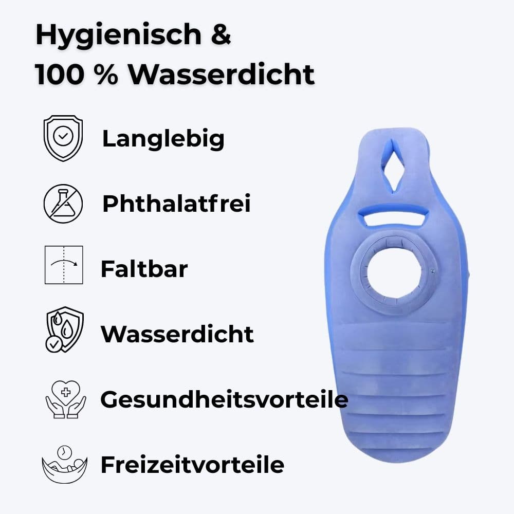 MamiCloud™ - Das einzige Mami-Kissen für entspanntes Liegen auf dem Bauch