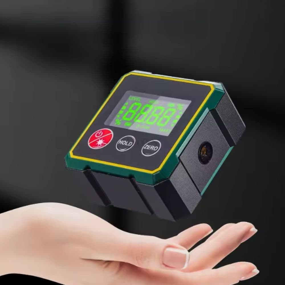 WinkelProfi 360™ – 3-in-1 Digitaler Winkel- & Neigungsmesser mit Laser